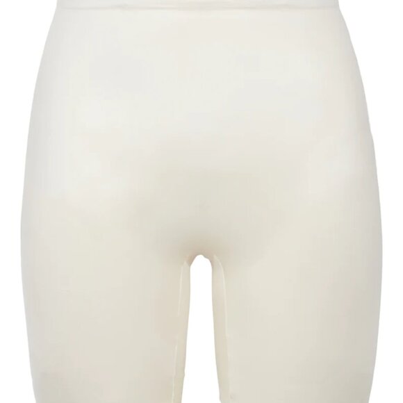 NWT Spanx Shaping Satin Mid-Thigh Short, L, Linen - Picture 9 of 11